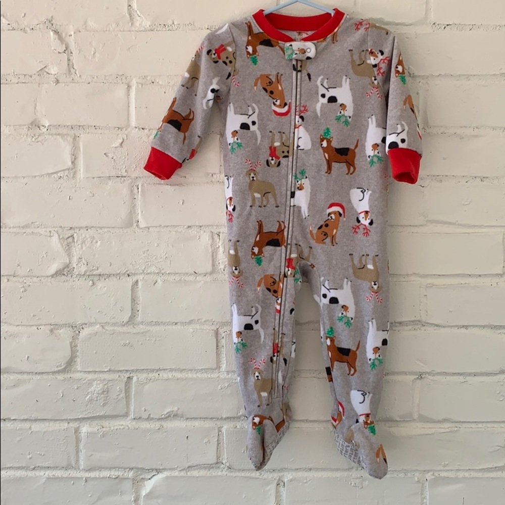 Christmas Dog Fleece PJs